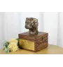 Rottweiler - Eine Ascheurne für Hunde mit einer Statuette, eine kleine Urne für Hunde, eine personalisierte Urne mit dem Porträt eines Hundes von der Marke Art-Dog.