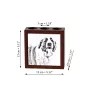 Saint-bernard, Chien Du Mont Saint-Bernard - porte-stylo avec chien, organiseur de bureau avec impression, décoration de bureau personnalisée de la marque Art-Dog
