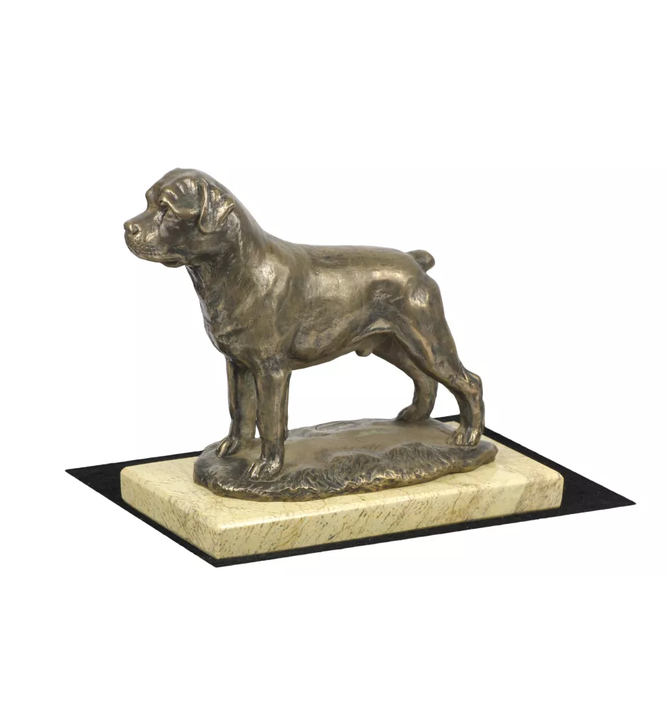 Rottweiler, Rott, Rottie - dog figurine, dog silhouette figurine, trophy for Art-Dog dog show exhibition