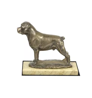 Rottweiler, Rott, Rottie - dog figurine, dog silhouette figurine, trophy for Art-Dog dog show exhibition