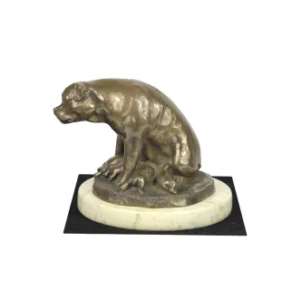 Rottweiler I statuetka na piaskowym kamieniu Art-Dog