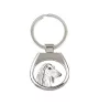 Saluki, Lévrier persan I - porte-clés avec chien, porte-clés imprimé, breloque personnalisée de la marque Art-Dog