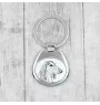 Saluki, Persian Greyhound, Arabian hound, Gazelle hound I - keychain with a dog, keychain with a print, personalized pendant from the Art-Dog brand