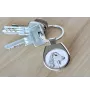 Saluki, Persian Greyhound, Arabian hound, Gazelle hound I - keychain with a dog, keychain with a print, personalized pendant from the Art-Dog brand