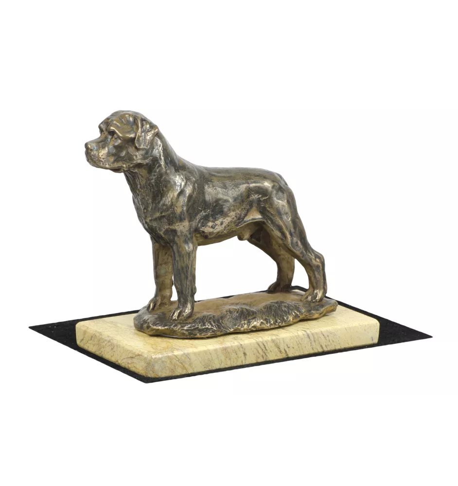 Rottweiler II - Hundestatue, Hundesilhouettefigur, Trophäe für die Hundeausstellung der Marke Art-Dog