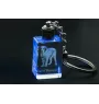 Saint-bernard, Chien Du Mont Saint-Bernard - Porte-clés en cristal avec photo de chien, porte-clés lumineux, cadeau unique de la marque Art-Dog