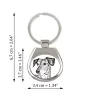 Saluki, Persian Greyhound, Arabian hound, Gazelle hound - keychain with a dog, keychain with a print, personalized pendant from the Art-Dog brand