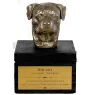 Rottweiler, Rott, Rottie - an urn with an engraving and a sculpture of a dog, a handmade product by the Art-Dog brand.