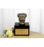 Rottweiler, Rott, Rottie - an urn with an engraving and a sculpture of a dog, a handmade product by the Art-Dog brand.