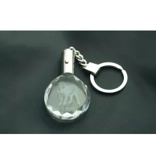 Saint-bernard, Chien Du Mont Saint-Bernard - pendentif avec une photo de chien, porte-clés en cristal dans une boîte cadeau, un cadeau unique par Art-Dog