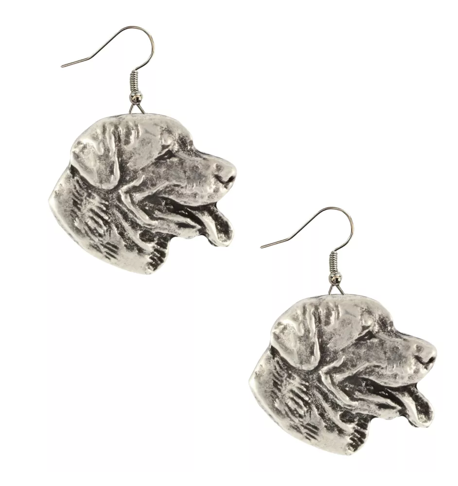 Rottweiler, Bouvier allemand II - boucles d'oreilles pendantes avec des chiens, bijoux charmants pour maman de chien, cadeau pour fille de la marque Art-Dog