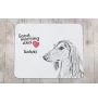 Saluki, Lévrier persan I - tapis de souris personnalisé avec impression, tapis de souris personnalisé avec chien, accessoire unique pour employé de bureau de la marque Art-Dog