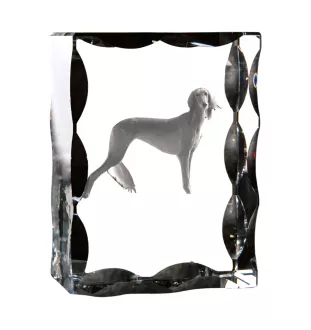 Chart perski, Saluki I ramka kryształowa z psem Art-Dog