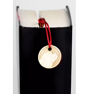 St. Bernhardshund, Bernhardiner - Lesezeichen mit Hund, personalisiertes Lesezeichen, Geschenk für Bücherwurm von der Marke Art-Dog