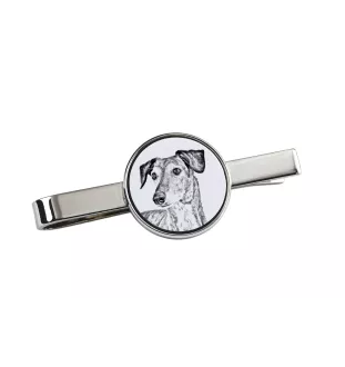 Saluki, Persischer Windhund - Krawattenklammer mit Hund, personalisierter Krawattenclip, einzigartiges Geschenk für Männer von der Marke Art-Dog