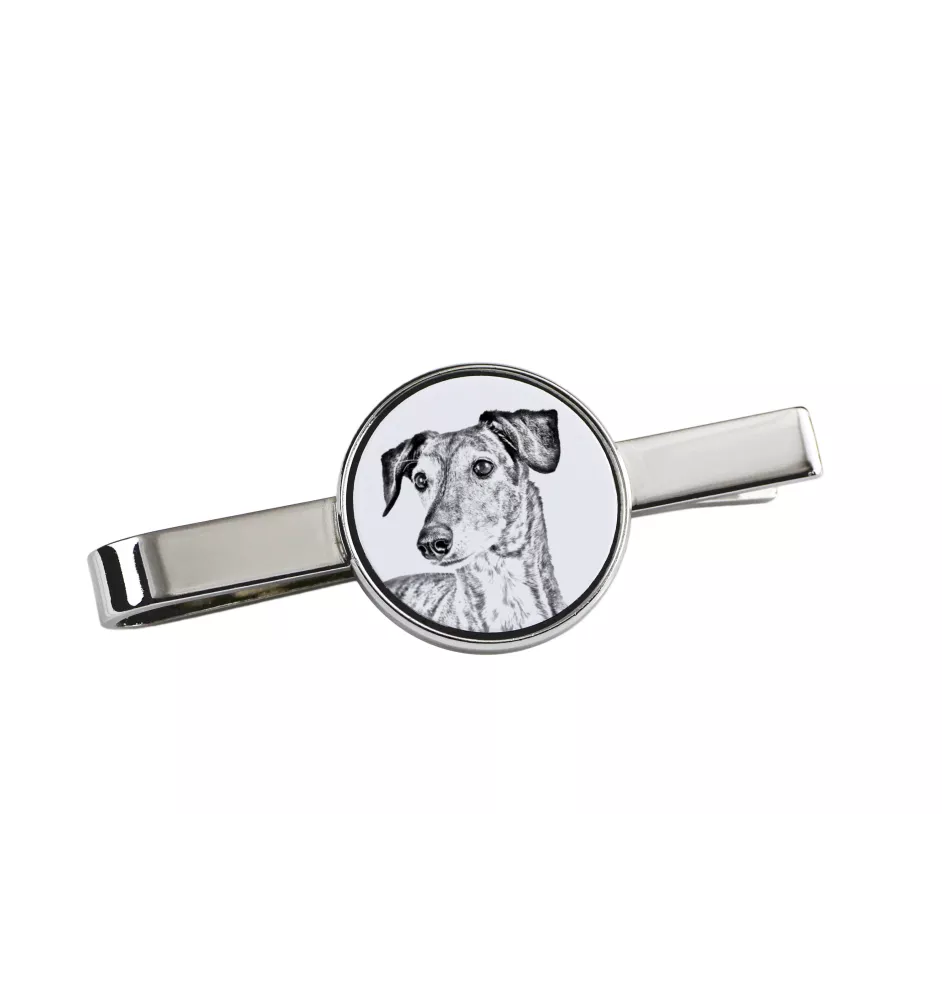 Saluki, Persian Greyhound, Arabian hound, Gazelle hound - tie clip with a dog, personalized tie clip, a unique gift for a man from the Art-Dog brand