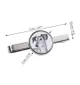 Saluki, Persischer Windhund - Krawattenklammer mit Hund, personalisierter Krawattenclip, einzigartiges Geschenk für Männer von der Marke Art-Dog