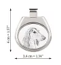 Saluki, Lévrier persan I - collier avec chien, pendentif personnalisé avec photo, collier unique pour femmes et hommes de la marque Art-Dog