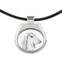 Saluki, Persian Greyhound, Arabian hound, Gazelle hound I - dog necklace, personalized pendant with a photo, unique necklace for women and men by Art-Dog brand