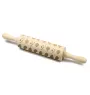 St. Bernard, Saint Bernard, Alpine Mastiff, Bernhardiner - patterned rolling pin with a dog, rolling pin for dough and ceramics, a gift for a pastry chef from the Art-Dog brand