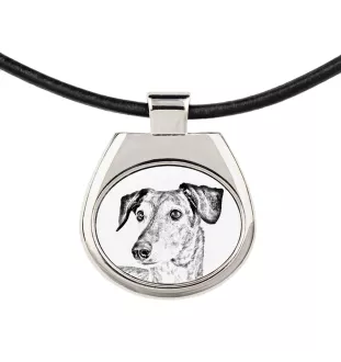 Saluki, Persian Greyhound, Arabian hound, Gazelle hound - dog necklace, personalized pendant with a photo, unique necklace for women and men by Art-Dog brand