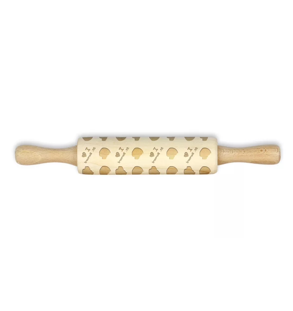 Bernardyn wałek z głową psa mały Art-Dog