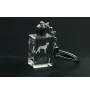 Saluki, Lévrier persan I - Porte-clés en cristal avec photo de chien, porte-clés lumineux, cadeau unique de la marque Art-Dog