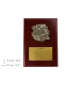 Rottweiler - Flachrelief eines Hundes, kleiner Dekor, realistische Plakette mit Hund von der Marke Art-Dog
