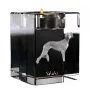 Saluki, Persian Greyhound, Arabian hound, Gazelle hound I - Candle holder with dog photo, crystal tealight holder, personalised gift by Art-Dog brand