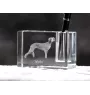 Chart perski, Saluki I penholder kryształowy z psem Art-Dog