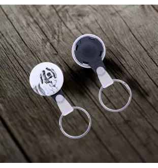 Bernardyn brelok z psem mały Art-Dog