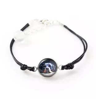 Rottweiler, Bouvier allemand - ensemble de bijoux dans une boîte, collier, boucles d'oreilles, bracelet, produits de la marque Art-Dog