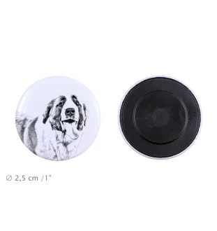 Bernardyn magnes z psem mały Art-Dog