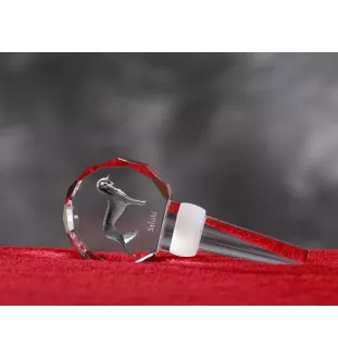 Chart perski, Saluki I grubszy stopper do wina z psem Art-Dog