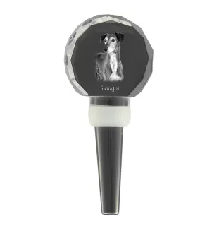 Chart perski, Saluki grubszy stopper do wina z psem Art-Dog