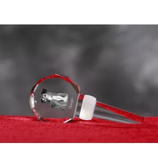 Chart perski, Saluki grubszy stopper do wina z psem Art-Dog