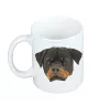Rottweiler, Bouvier allemand - tasse avec une photo et un motif de chien géométrique Art-Dog