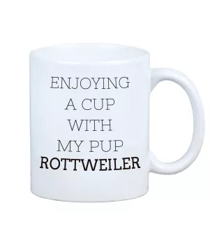 Rottweiler kubek geometryczny Art-Dog