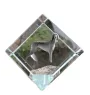 Saluki, Lévrier persan I - un cube de cristal avec une photo, une photo de cheval dans le cristal, un presse-papiers cubique de la marque Art-Dog