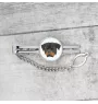Rottweiler, Bouvier allemand - épingle de cravate géométrique avec photo et inscription Art-Dog