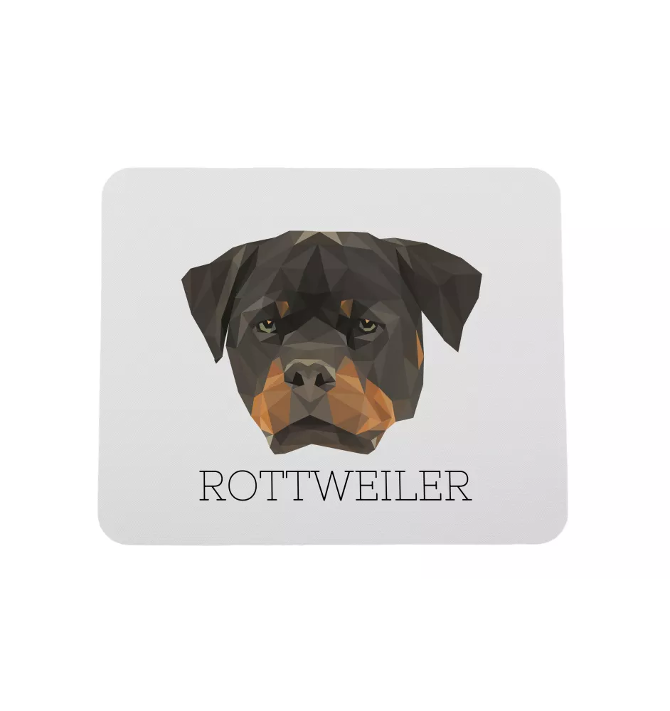 Rottweiler podkładka geometryczna Art-Dog