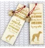 Saluki, Persian Greyhound, Arabian hound, Gazelle hound - dog bookmark, personalized bookmark, gift for bookworm from Art-Dog brand