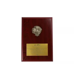 Saint-bernard, Chien Du Mont Saint-Bernard - bas-relief de chien, petit décor, plaque réaliste avec chien de la marque Art-Dog