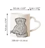 Rottweiler, Bouvier allemand - tasse avec chien, une tasse adorable avec une anse en forme de cœur, un cadeau universel de la marque Art-Dog