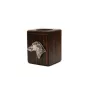 Saluki, Persian Greyhound, Arabian hound, Gazelle hound - wooden candle holder with a dog, a unique souvenir after losing a dog, a handicraft from the Art-Dog brand