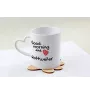 Rottweiler, Bouvier allemand - tasse avec chien, une tasse adorable avec une anse en forme de cœur, un cadeau universel de la marque Art-Dog