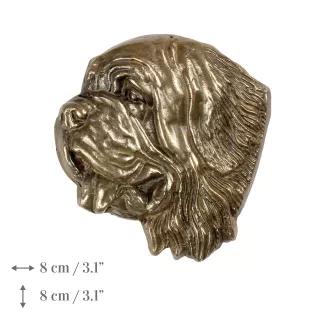 Bernardyn plakietka z zimnego brązu Art-Dog