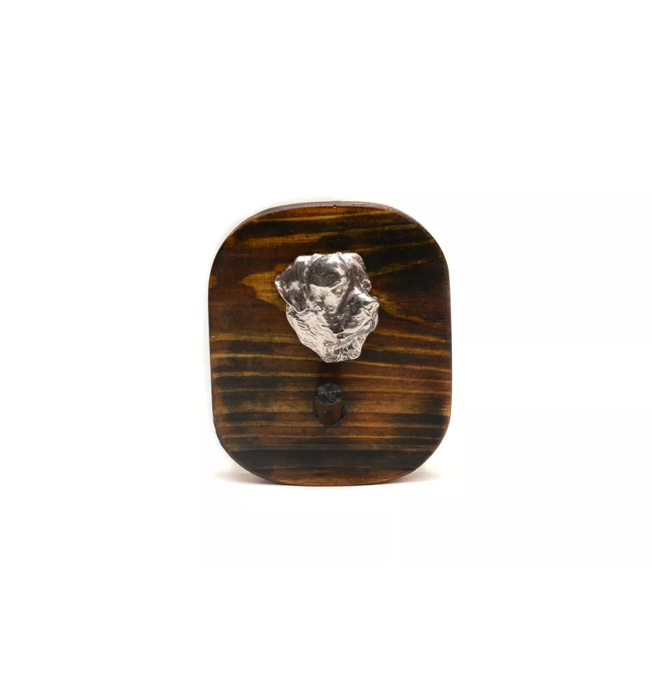 Rottweiler, Rott, Rottie I - leash hanger, medal hanger with dog, key hook from Art-Dog brand