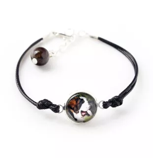 St. Bernard, Saint Bernard, Alpine Mastiff, Bernhardiner - a set of jewelry with your photo, a woman's ornament, handmade item, a product made with passion for creating the Art-Dog brand.