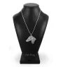 Saluki, Persian Greyhound, Arabian hound, Gazelle hound - necklace with a dog, dog pendant on a silver chain, unique jewelry from the Art-Dog brand
